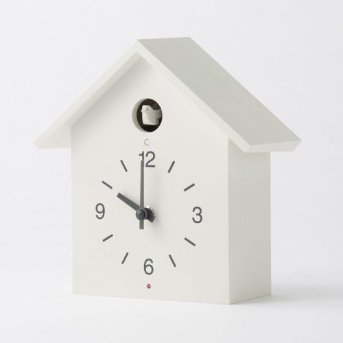  [Muji]Mechanical cuckoo large clock White from Japan
