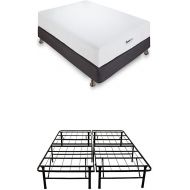Classic Brands Cool Gel 8-Inch Memory Foam Mattress with 14-Inch Platform Bed Frame, California King