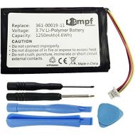 [아마존베스트]MPF Products 1250mAh 361-00019-11, 361-00019-13, 010-00621-10 Battery Replacement Compatible with Garmin Nuvi 200, 205, 250, 252, 255, 260, 265, 270 GPS Units