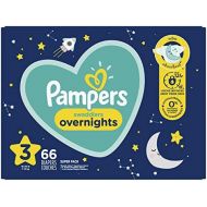 Diapers Size 3, 66 Count - Pampers Swaddlers Overnights Disposable Baby Diapers, Super Pack