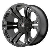XD Series by KMC Wheels XD778 Monster Matte Black Wheel (20x10/6x135, 139.7mm, -12mm offset)