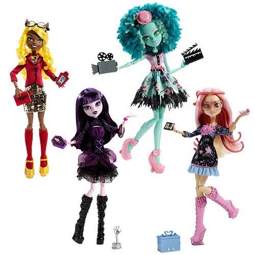 마텔 Mattel Monster High Frights, Camera, Action Dolls Case