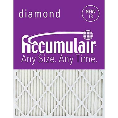  Accumulair Diamond 22x26x1 (21.5x25.5) MERV 13 Air FilterFurnace Filters (6 pack)