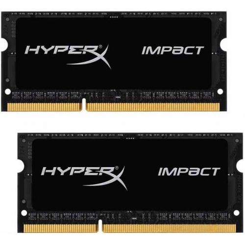  Kingston Technology HyperX Impact 16GB (2 x 8G) 204-Pin DDR3 SO-DIMM DDR3L 1600 MHz (PC3L 12800) Laptop Memory Model HX316LS9IBK216