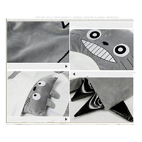  CH trade Plush Totoro Sleeping Bag Sofa Bed Double Foam Beanbag Cartoon Mattress Cushion for Kids Tatami Bed Xmas Gift