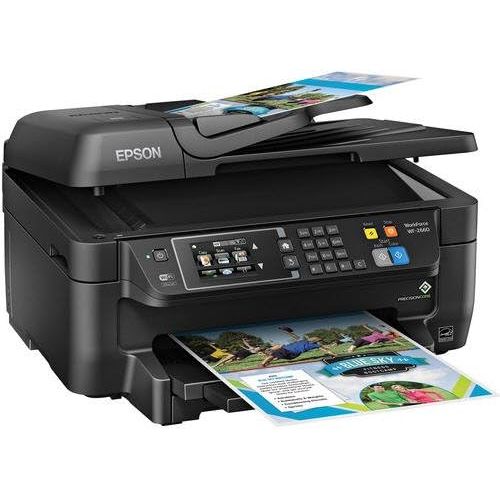엡손 Epson WorkForce WF-2660 All-In-One Wireless Color Printer with Scanner, Copier and Fax