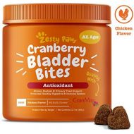 [아마존 핫딜]  [아마존핫딜]Zesty Paws Cranberry for Dogs - UT Incontinence Support + Immune Health Dog Antioxidant - Urinary Tract UTI & Kidney + Bladder Support - D-Mannose + Organic Marshmallow & Licorice