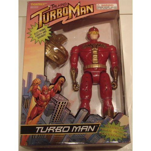  Tiger Electronics. Inc. Deluxe 13 /12 Talking Turbo Man