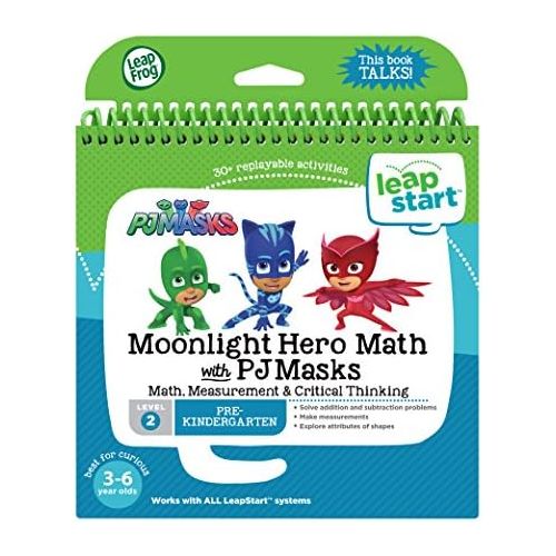  [아마존베스트]Leapstart Moonlight Hero Math With Pj Masks (Level 2)