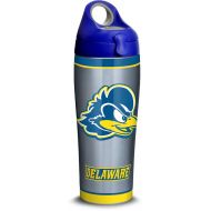 Tervis 1314076 Delaware Blue Hens Tradition Stainless Steel Insulated Tumbler with Lid, 24oz Water Bottle, Silver