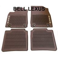 Lexus OEM FACTORY ALL WEATHER FLOOR MAT SET 2016 2017 2018 ES350 & ES300H BROWN