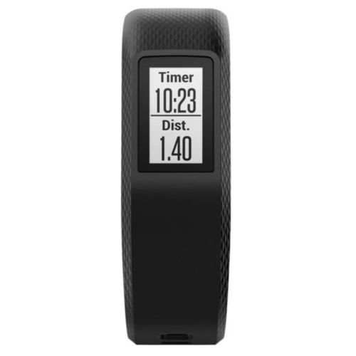 가민 Fitness Trackers Garmin Vivosport Smart Activity Tracker + Buil-in GPS (Slate, L) 010-01789-12 + 7-Piece Fitness Kit