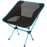 OutdoorCrazyShopping Ultra-light Portable Folding Chair Beach Seat Lightweight Seat for Outdoor Camping Hiking Fishing Picnic BBG with Bag