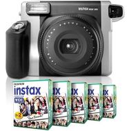 Fuji Fujifilm Instax Wide 300 Instant Photo Film Picture Camera + Wide 100 Film