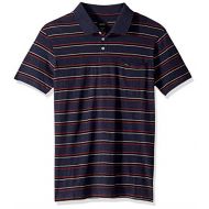 RVCA Mens Desmond Stripe Short Sleeve Polo Shirt