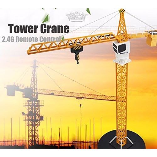  Bo-Toys 40 inch tall DoubleE 2.4G Simulation Remote Control RC Tower Crane Toy