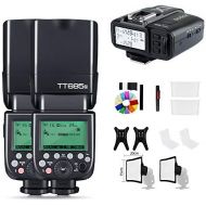 Godox 2X TT685N 2.4G HSS i-TTL GN60 Wireless Flash + X1T-N TTL Trigger Compatible for Nikon D800 D700 D7100 D7000 D5100 D810 D90