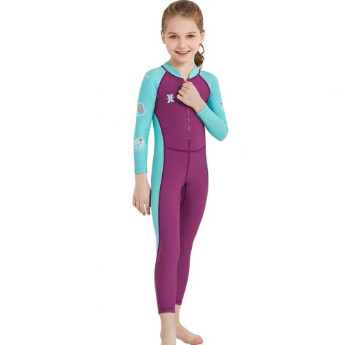  Meewoo One Piece Swimsuit for Girls, UV Protection Wet Suits for Water-Sport and Underwater Activities