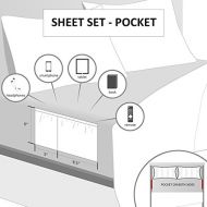 Intelligent Design Side Storage Pockets Ultra Soft Hypoallergenic Wrinkle Free Microfiber Sheet Set Bedding, Twin Xl Size, Grey 4 Piece