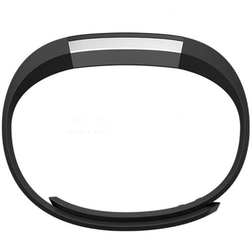  Ansenesna Ersatz Silikon Zusatz Armband Verschluss + Schutzfolie fuer Smartwatch Und Sportuhr Fitbit Alta HR