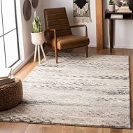 Safavieh Retro Collection RET2136-1180 Modern Abstract Cream and Grey Area Rug (5 x 8)