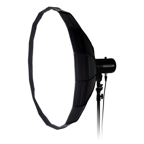  Fotodiox Pro Studio Solutions EZ-Pro 32in (80cm) Collapsible Beauty Dish and Softbox Combination with Eggcrate Grid with Balcar, Alien Bees, Einstein, White Lightning and Flashpoint I Stobe