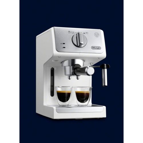 드롱기 DeLonghi ECP3220R 15 Bar Espresso Machine with Advanced Cappuccino System, 14.2, Red