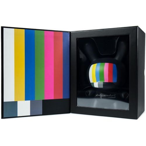 키드로봇 Kidrobot Andy Warhol Masterpiece 8-Inch TV Dunny