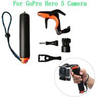 Meijunter Shutter Trigger Verschluss Ausloeser Wasserdicht Handgriff Schwimmend Selfie Stick fuer GoPro Hero 5 Kamera