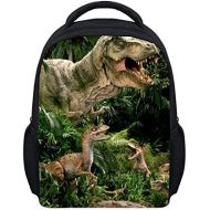 ThiKin Kindergarten Kids Back to School Backpack 3D Dinosaur Printed School Bag