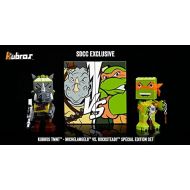 Mega Bloks SDCC 2016 Exclusive TMNT Kubros Michelangelo vs Rocksteady Special Edition
