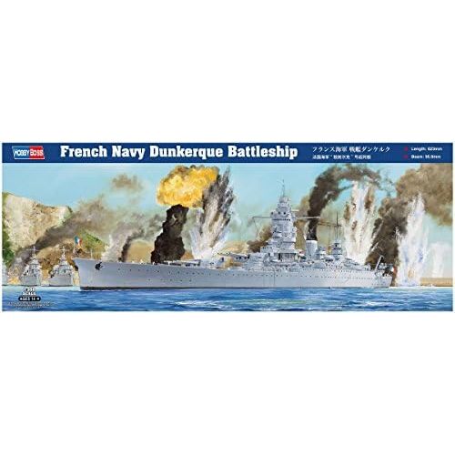  Hobby Boss French Navy Dunkerque Battleship 1350 Ship Model Kit