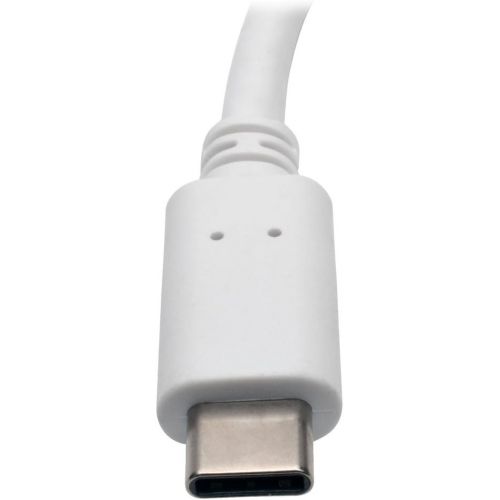  Tripp Lite USB C to DisplayPort Video Adapter Converter with USB-C PD Charging Port, Thunderbolt 3 Compatible, USB Type C to DP, USB Type-C, 6 (U444-06N-DP-C)