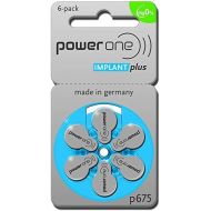 Power One Cochlear Implant Batteries! 20 Packs, Total of 120 Batteries by Power One