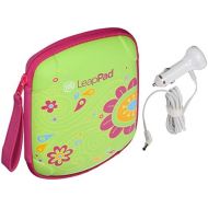 Leapfrog Leappad Accessories On-the-go Bundle. Flower Carrying Case, Car Adapter & $15 Digital Download Card