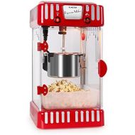 [아마존베스트]Klarstein Volcano Popcornmaschine - Popcorn-Maker, Popcorn-Bereiter, Retro-Design, 300 Watt, Edelstahl-Topf, Innenbeleuchtung, ca. 60 l/h, rot