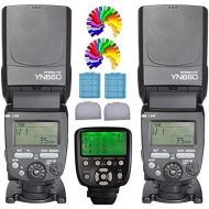 YONGNUO YN660 Flash Speedlight KIT + YN560TX C Flash Trigger Remote Controller For Canon DLSR Cameras(YN560IV Upgrade Version)