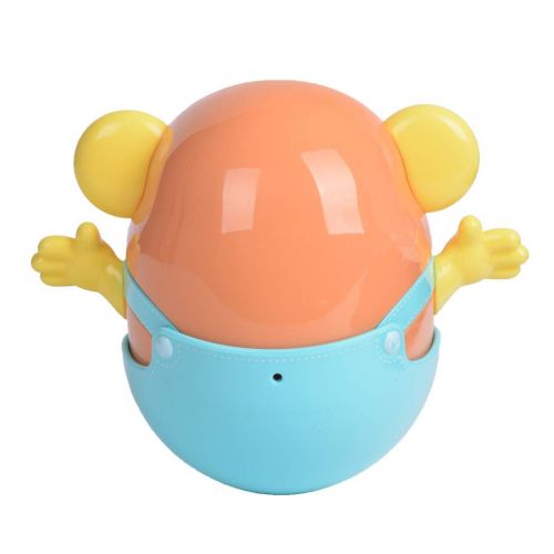  Baby Amphibious Tumbler Monkey,Rattle Toys Children Bath Toy,Chasing Game Early Crawling Educational Teether Music Ball Gift for Toddler Kids