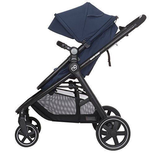  Maxi-Cosi Zelia 5-in-1 Modular Travel System - Stroller and Mico 30 Infant Car Seat Set, Aventurine Blue