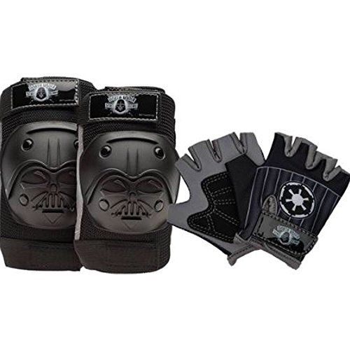 벨 Bell Star Wars Toddler Multi Sport Helmet with Darth Vader Pads & Gloves