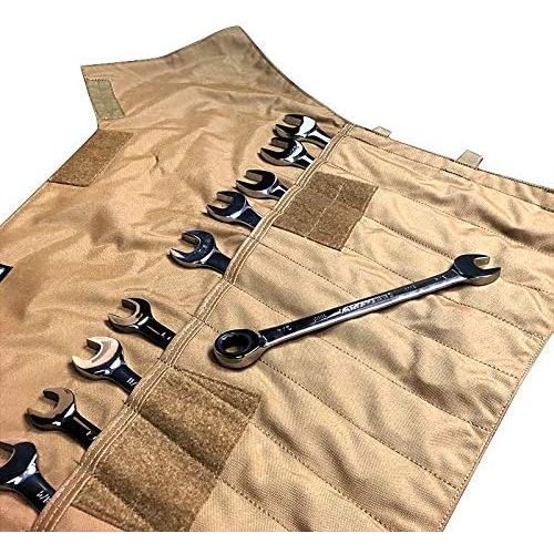  Atlas 46 Wrench Roll Pouch 20 Slot Coyote | Hand crafted in the USA