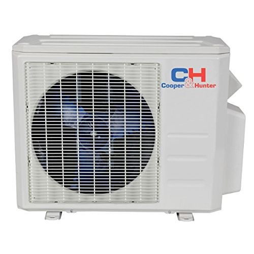  COOPER AND HUNTER 2 Zone Mini Split - 12000 + 12000 Ductless Air Conditioner - Pre-Charged Dual Zone Mini Split