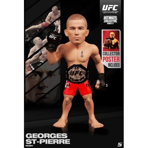  Round 5, UFC Ultimate Collector Series 11 Figure, Georges St. Pierre (Championship Edition wbelt) by Round 5 MMA