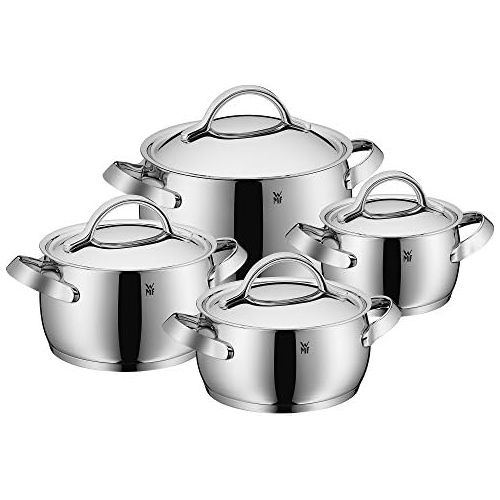더블유엠에프 WMF Concento 8 Pc Cookware Set, Silver