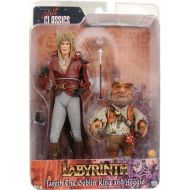 NECA Labyrinth Jareth and Hoggle 7 Action Figure 2 Pack