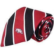 ZEP-PRO NCAA Mens Woven Silk Stripe Logo Tie 1
