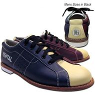 Bowlerstore Mens Classic Plus Rental Bowling Shoes (15 M US, BlueRedCream)