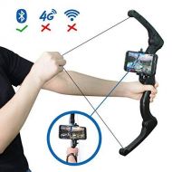 ZD Foldable Bow for Kids & Adults,AR Game Bow Arrow, AR Bluetooth Connect All iOS & Andriod Smart Phone for Virtual Reality Fun with Games