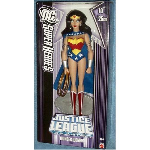 마텔 Mattel DC Super Heroes Justice League Unlimited Wonder Woman: 10 Inch Figure