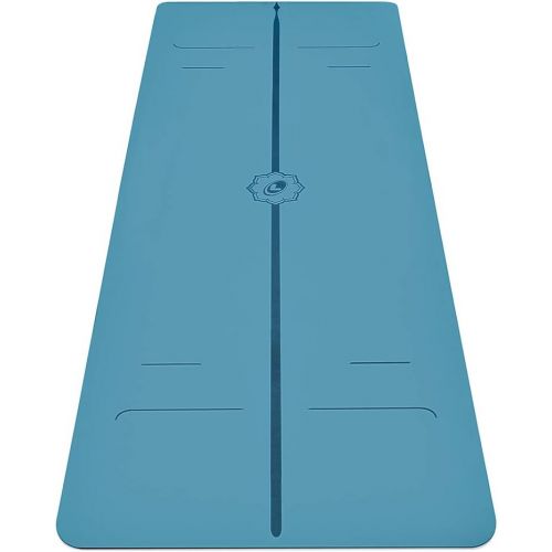 Liforme Evolve Yoga Mat - The Worlds Best Eco-Friendly, Non Slip Yoga Mat with The Original Unique Alignment Marker System. Biodegradable Mat Made with Natural Rubber & A Warrior-L